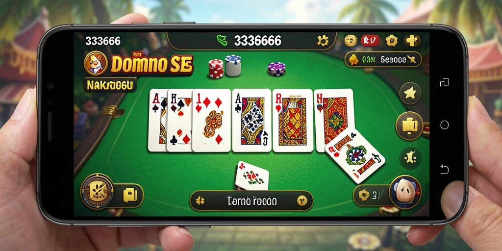Tangkapan layar gameplay domino 333666 yang menarik dan interaktif.