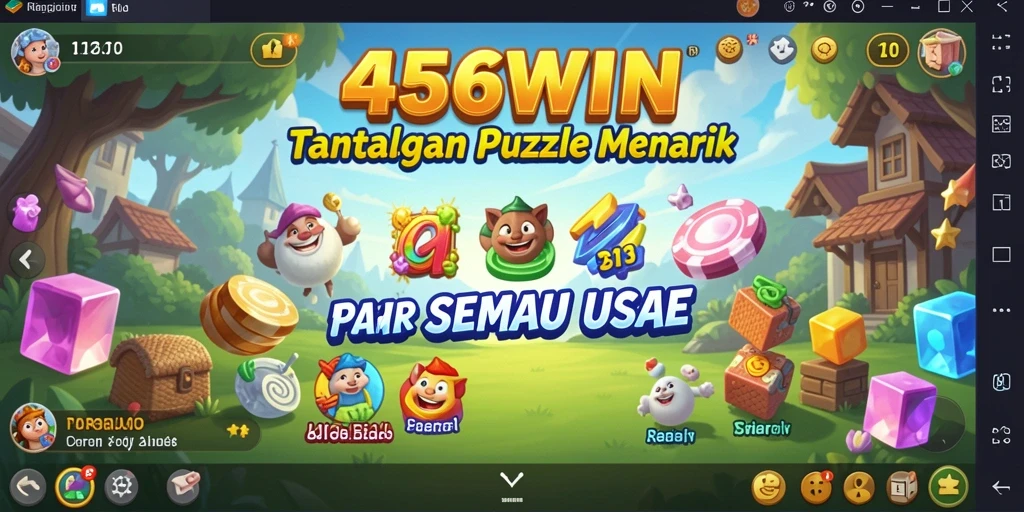 Gameplay seru dalam 456WIN yang menantang otak Anda.