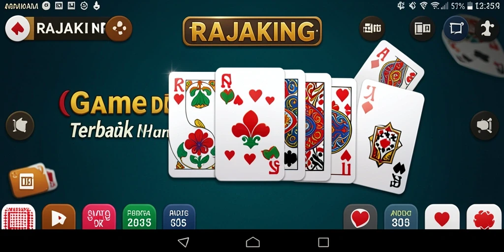 Tampilan gameplay seru dalam RAJAKING yang penuh aksi.
